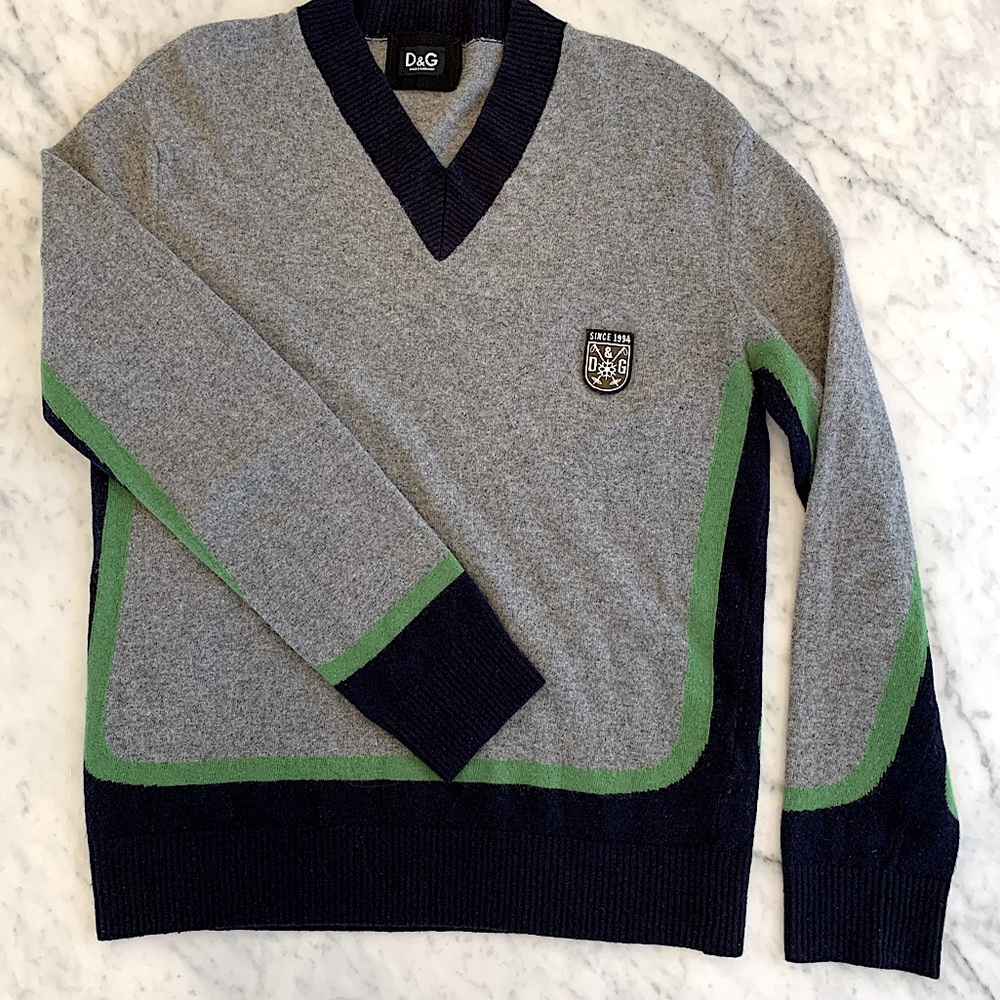 Dolce Gabbana cashmere sweater size L